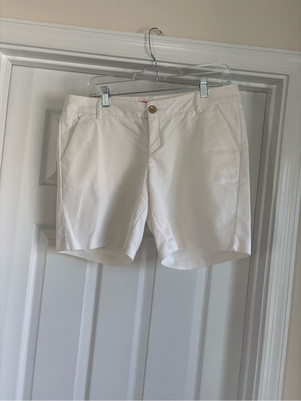 Lilly Pulitzer White Chino Shorts